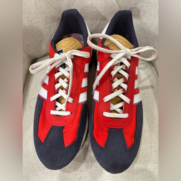 Adidas Retropy E5 Men’s 13 Red White Blue GY4487 Retro Patriotic Classic Futbol main image 6